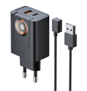 USB-C+A Charger McDodo CH-3700 30W 2in1  (black)