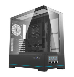 Darkflash Computer Case DY451 Black without fans