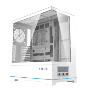 Darkflash Computer Case DY451 White without fans