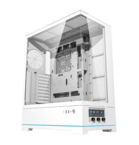 Darkflash Computer Case DY451L White without fans