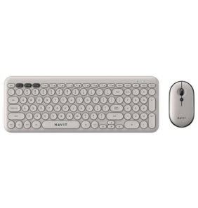 Wireless gaming combo 2in1 Havit KB254GCM keyboard + mouse (grey)