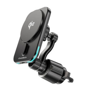 Fast MagLeapWirdess Car charger Choetech Qi2 15W