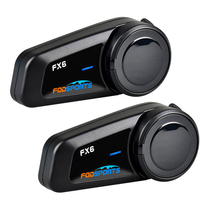 Headset intercom Fodsports FX6 2 pack (black)