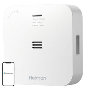 Wireless Alarm CO Heiman HM-720ES-W Interlinked