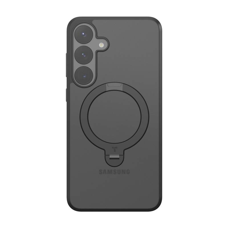 Torras Ostand Spin Series Phone case for Samsung S25 (Black)