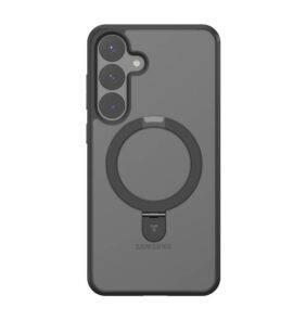Torras Ostand Series Phone Case for Samsung S25 (Black)
