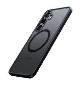 Torras Guardian Magnetic Series Phone Case for Samsung S25 (Black)