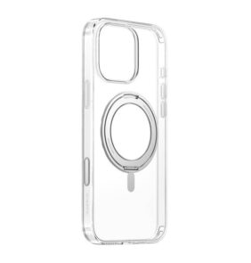 Baseus SkyRing 360° Magnetic Case with Stand iP16 Pro (clear)