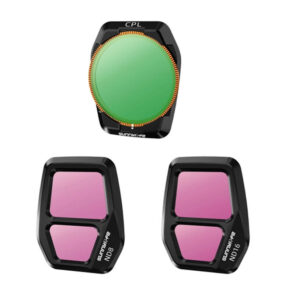 Sunnylife A3S-FI925 Mixture Adjustable CPL, CPL+ND8+ND16 Lens Filter for AIR 3S 3szt
