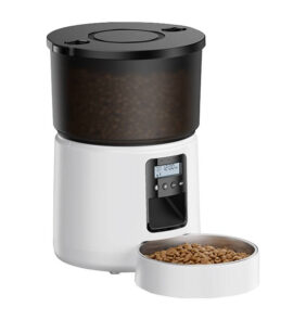 Automatic Pet Feeder Button Version Rojeco 3L (White)