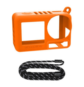 Sunnylife Silicone Cover & Strap OA5-BHT885-C for OSMO ACTION 5 PRO (orange)