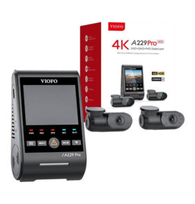 VIOFO A229 Pro 3CH Dashcam 4K + 2k + 1080p WiFi, GPS