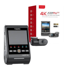VIOFO A229 Pro 2CH Dashcam 4K + 2K WiFi, GPS