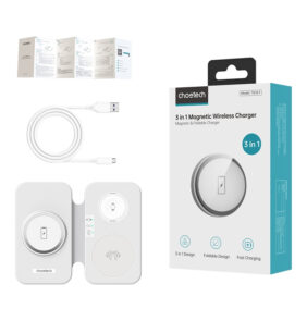 Wireless charger 3in1 Choetech  T616-F (white)
