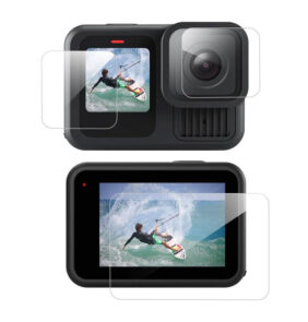 3-in-1 Tempered Glass for GoPro Hero 13 Black Telesin (S6-FLM-07-TGP)