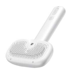 Pet Spray Hair Comb & Brush Rojeco (white)