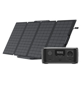 Bundle: Power station EcoFlow River 3 + portable solar panel 110W