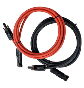 Set 2x Extension cable for solar panels MC4 2m