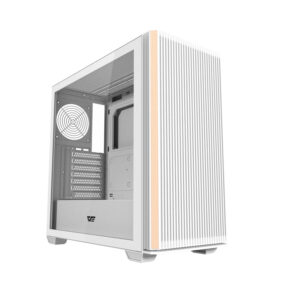 Darkflash DS900WS ATX computer case without fans (White)