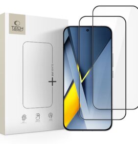 TEMPERED GLASS TECH-PROTECT GLASS FIT+ 2-PACK XIAOMI POCO F8 ULTRA BLACK