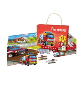 Παιδικό puzzle 63 κομματιών - Police - 66310 - 917221