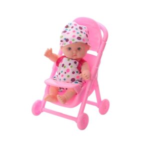 Παιδικό καροτσάκι mini με κούκλα - 0812-152 - 917428