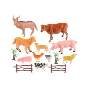 Σετ φιγούρες ζώων φάρμας - 14pcs - 026-41E - 917522