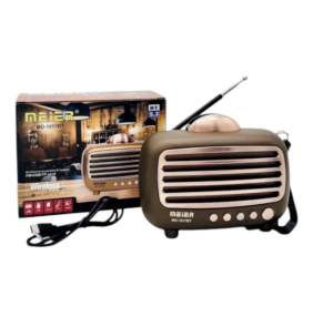 Επαναφορτιζόμενο ραδιόφωνο Retro - MD-1017BT - 410171 - Brown