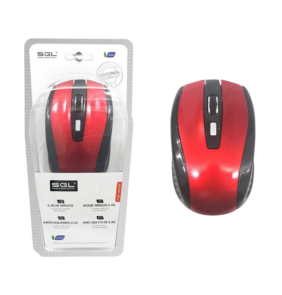 Ασύρματο ποντίκι Η/Υ - K017 - 099125 - Red