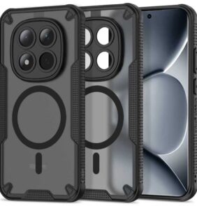 TECH-PROTECT RUGGED SHIELD MAGSAFE XIAOMI POCO M8 PRO / REDMI NOTE 15 PRO+ PLUS 5G MATTE BLACK