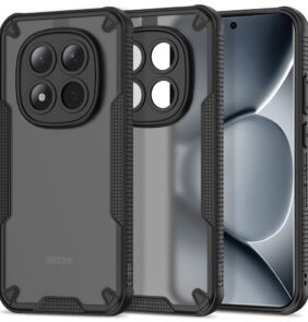 TECH-PROTECT RUGGED SHIELD XIAOMI POCO M8 PRO / REDMI NOTE 15 PRO+ PLUS 5G MATTE BLACK