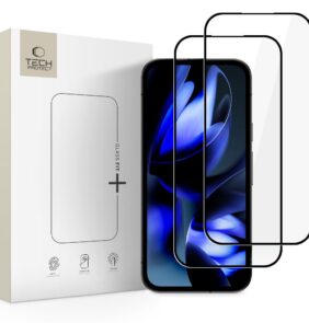 TEMPERED GLASS TECH-PROTECT GLASS FIT+ 2-PACK GOOGLE PIXEL 9A / 10A BLACK