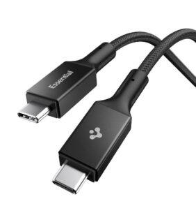 SPIGEN EB10015CC ESSENTIAL TYPE-C CABLE 100W 150CM BLACK