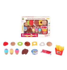 Σετ κατασκευής Burger με αξεσουάρ - 19pcs - PH-90 - 917291