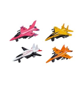 Σετ μεταλλικά αεροπλανάκια με Pull Back - 4pcs - 1210-W444 - 917320