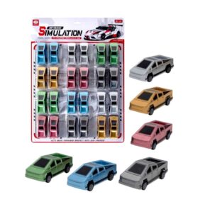 Σετ αυτοκινητάκια με Pull Back - 24pcs - 399-878B - 917336