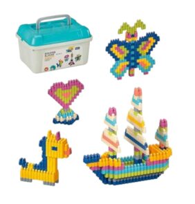 Σετ κατασκευών DIY με τουβλάκια - 320pcs - C2763A-02DIY - 917502