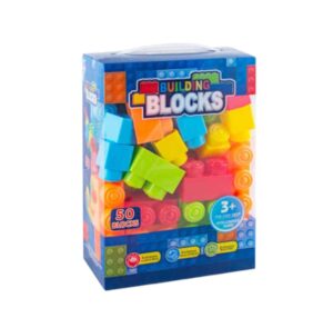 Σετ κατασκευών DIY με τουβλάκια - 558-27 - 50pcs - 917508
