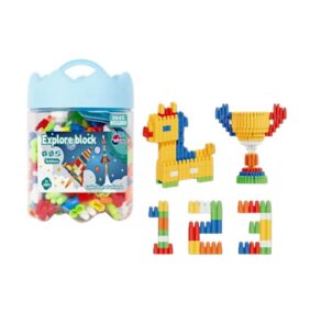Σετ κατασκευών DIY με τουβλάκια - 320pcs - 8645 - 917515