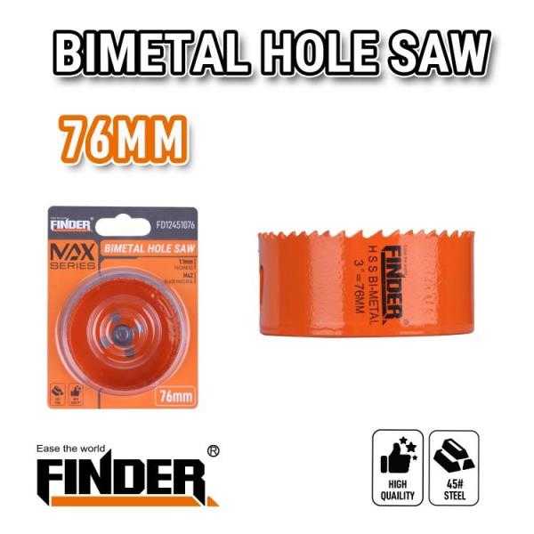 Ποτηροτρύπανο - Bi-metal hole saw - 76mm - Finder - 196303 - Image 2
