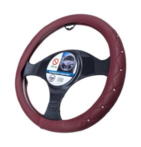 Κάλυμμα τιμονιού αυτοκινήτου - SMZ-1 - 123015 - Dark Red