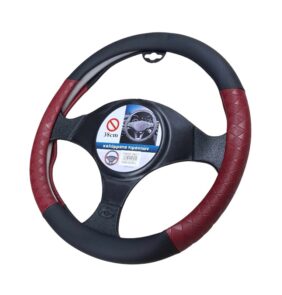 Κάλυμμα τιμονιού αυτοκινήτου - SMZ-3 - 123039 - Dark Red