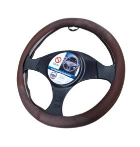 Κάλυμμα τιμονιού αυτοκινήτου - SMZ-9 - 123077 - Dark Brown