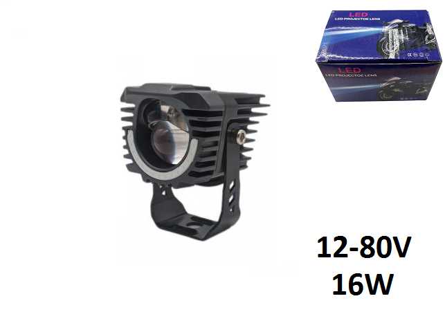 Προβολέας μοτοσυκλέτας LED - 16W - 12/24V - 3104504/26 - 310800 - Image 2