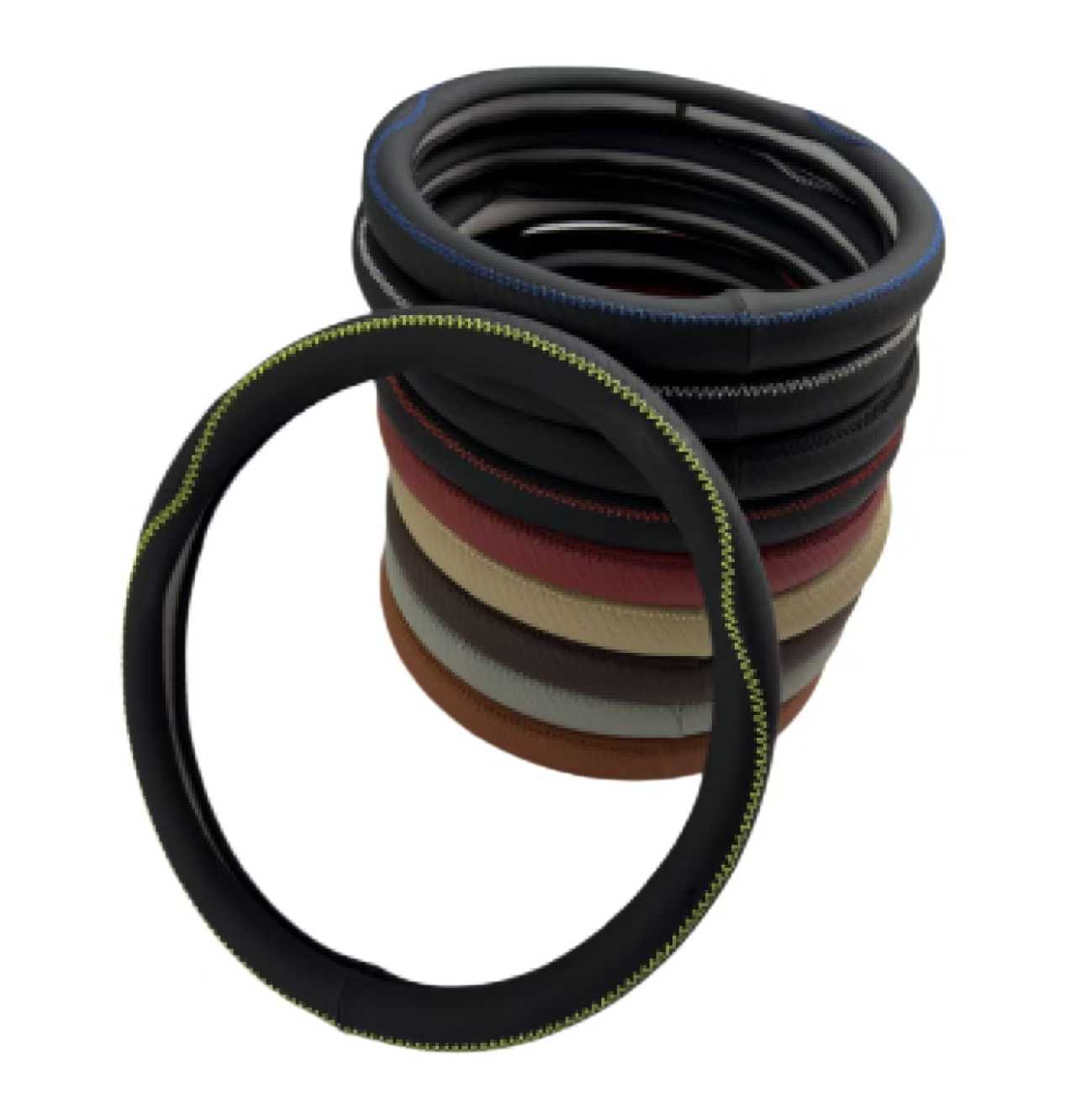 Κάλυμμα τιμονιού αυτοκινήτου - SMZ-13 - 123084 - Black - Image 2