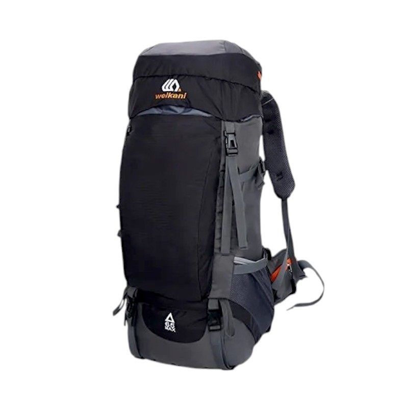 Σακίδιο πλάτης ορειβατικό - H2401 - 65L+5L - 251593 - Black