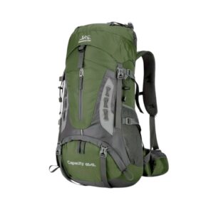 Σακίδιο πλάτης ορειβατικό - H2207 - 65L+5L - 251586 - Green