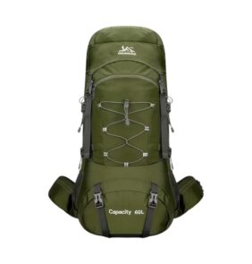 Σακίδιο πλάτης ορειβατικό - H2410 - 60L - 251609 - Green