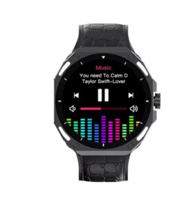 Σετ Smartwatch με 7 λουράκια - V18 Pro Max - 814116 - Black