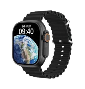 Σετ Smartwatch με 4 λουράκια - T20 UItra2 - 814208 - Black